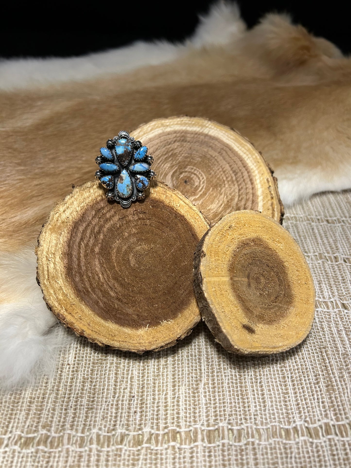 Golden Hills Turquoise Ring